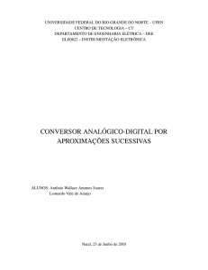 conversor analógicodigital por aproximações - DEE