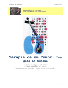 Terapia de um Tumor: Uma