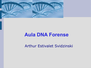 Aula DNA Forense