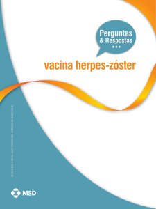vacina herpes-zóster