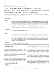 vírus do papiloma humano (hpv): aspectos moleculares, reação