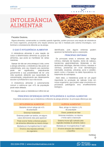 intolerância alimentar - Laboratório Humberto Abrão