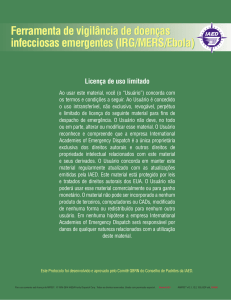 Ferramenta de vigilância de doenças infecciosas emergentes (IRG