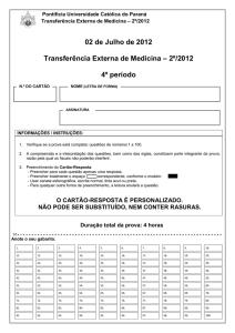 Transferência Externa - 4º período - GABARITO