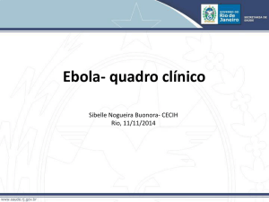 Ebola- quadro clínico