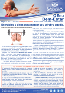 Exercícios e dicas para manter seu cérebro em dia