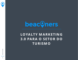 Ebook Loyalty Marketing 3.0 para o setor do Turismo