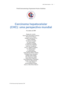 WGO Practice Guideline: Carcinoma hepatocelular (CHC)