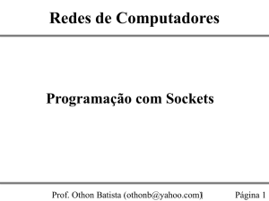 Programação com Sockets