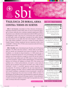 Boletim SBI: ano I - nº 03 - Sociedade Brasileira de Infectologia