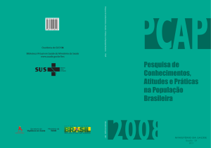 Pesquisa de Conhecimentos, Atitudes e Práticas na População