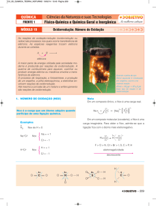 Físico-Química e Química Geral e Inorgânica