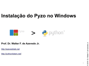 Instalação do pyzo no Windows