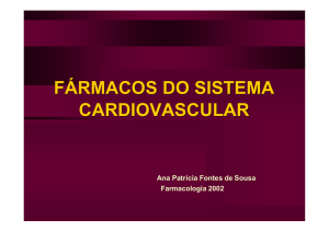 Fármacos do Aparelho Cardiovascular