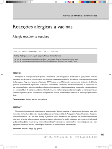 Imuno (15)6.indd - Sociedade Portuguesa de Alergologia e