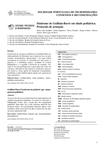 Protocolo - Sociedade Portuguesa de Neuropediatria