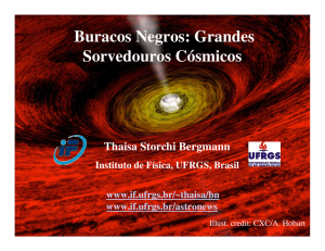 Buracos Negros: Grandes Sorvedouros Cósmicos