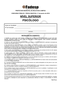 PSICOLOGO - Nivel Superior_TARDE