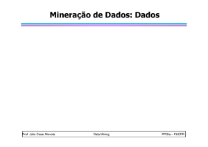 Mineração de Dados: Dados