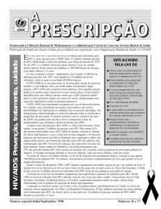 HIV/AIDS: Prevenção, tratamento, cuidado