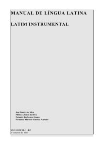 Manual de Língua Latina