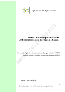 Diretriz Nacional para o Uso de Antimicrobianos em