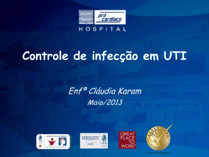 Controle de infecção em UTI