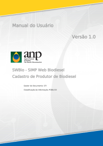 Manual do usuário - SIMP WEB cadastro de produtor de