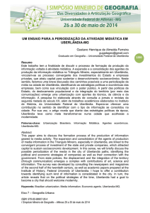 um ensaio para a periodização da atividade midiática - Unifal-MG