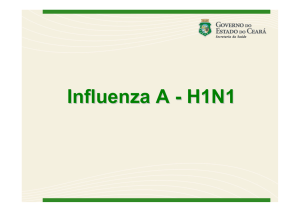 do paciente suspeito de infecção por Influenza A/H1N1