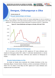 Dengue, Chikungunya e Zika