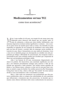 Medicamentos versus TCC