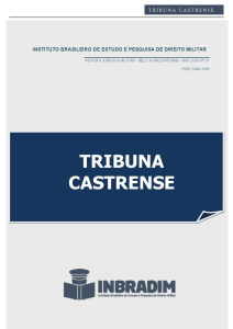 TRIBUNA CASTRENSE – Revista do Instituto Brasileiro de