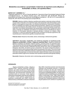 medicinais v9 n3.pmd - Sociedade Brasileira de Plantas Medicinais