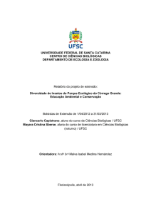 Relatório projeto extensão 2012 - LECOTA