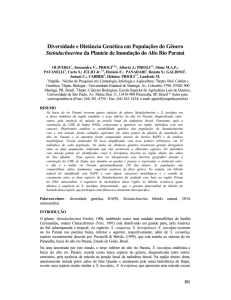 Diversidade e Distância Genética em Populações do