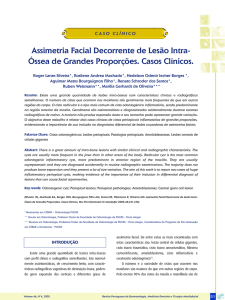 Assimetria Facial Decorrente de Lesão Intra- Óssea de
