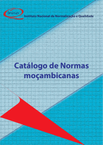 Catálogo de Normas moçambicanas