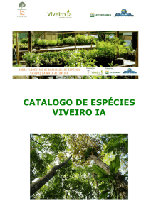 CATALOGO DE ESPECIES VIVEIRO IA