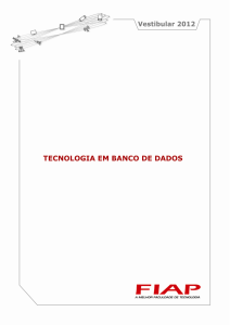 TECNOLOGIA EM BANCO DE DADOS
