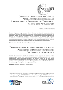 depressão - Faculdade Luciano Feijão