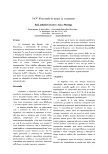 HCV: Um estudo do tempo de tratamento