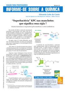 "Superbactéria" KPC nas manchetes