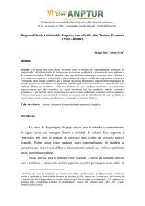 Responsabilidade Ambiental de Hóspedes