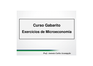 Gabarito - Exercícios de Micro - Extra 2015