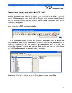 Exemplo de utilização do SCP