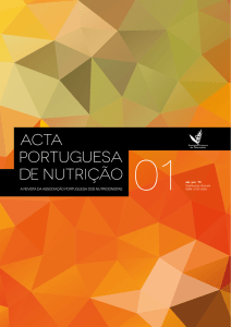 a revista da associação portuguesa dos nutricionistas