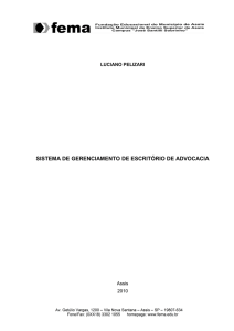 Sistema de Gerenciamento de Escritório de Advocacia