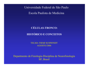 o que s&atilde;o c&eacute;lulas-tronco?