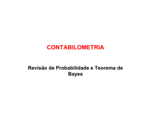 Aula 15_Analise da Decisao_Revisao Probabilidade e Teorema de